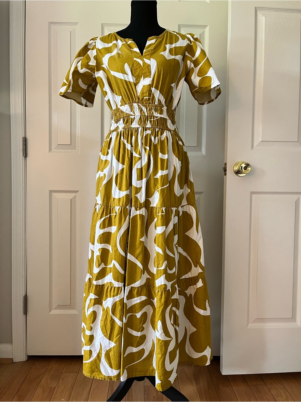 Meadow Rhodes Cotton Maxi Dress | Sz S EUC